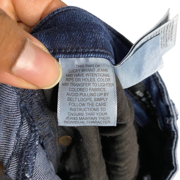 Lucky Brand Women's Ava Super Skinny Distressed Hem Jeans - Picture 6 of 12